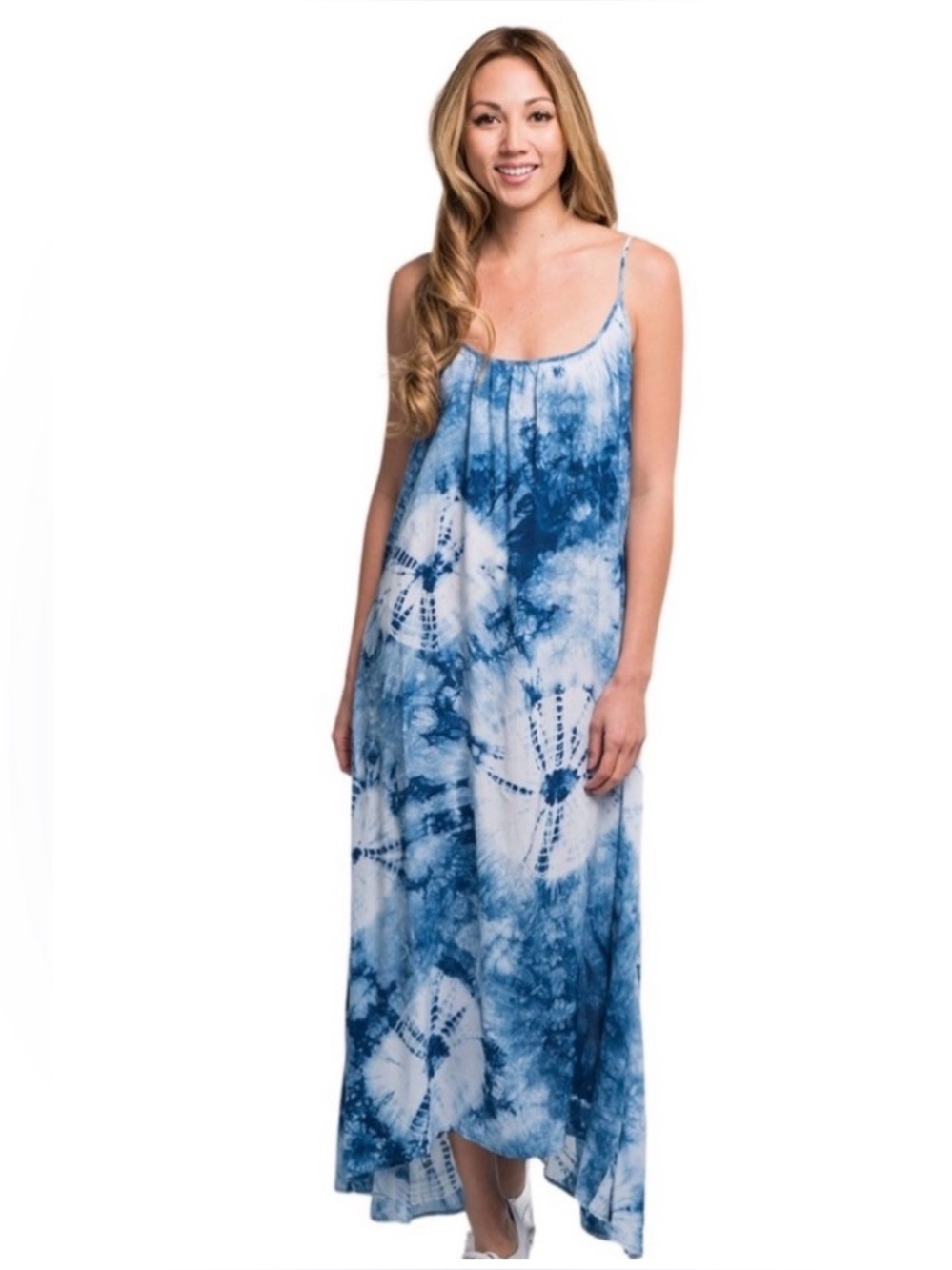 LOVESTITCH tie dye maxi dress